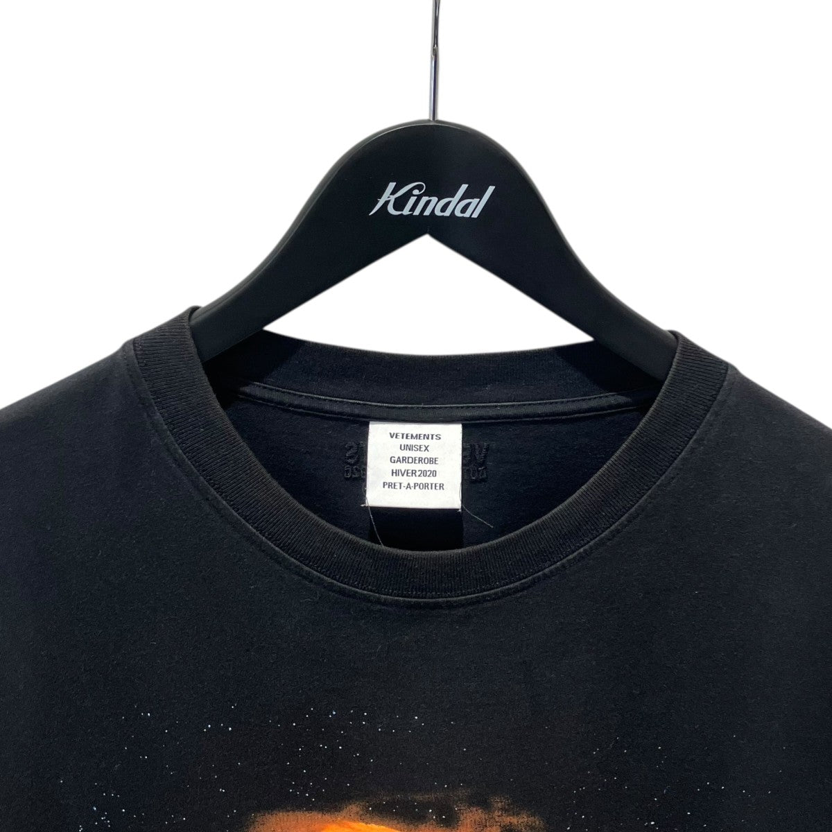 VETEMENTS UAH20TR901 PLANET NUMBER半袖カットソー 古着・中古-3枚目のアイテム画像