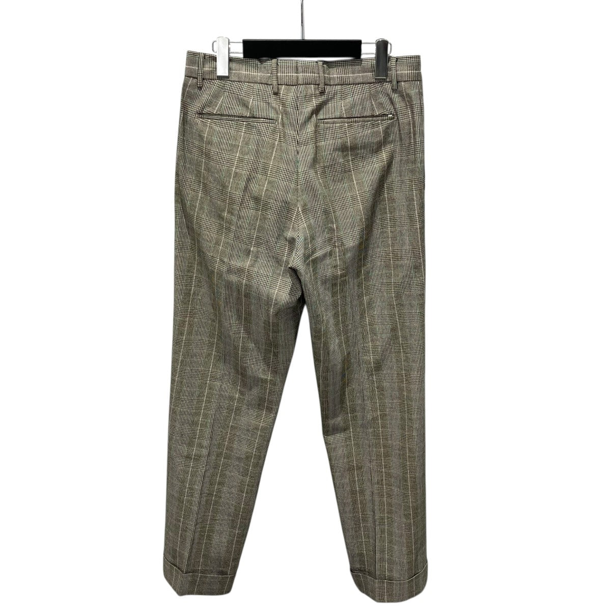 PT TORINO QUINDICI グレンッチェックスラックス 古着・中古-2枚目のアイテム画像