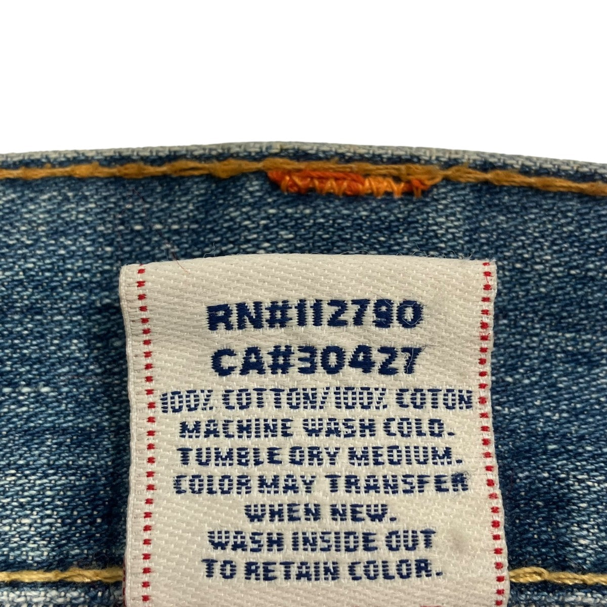 TRUE RELIGION デニムパンツ04-803J 古着・中古-7枚目のアイテム画像