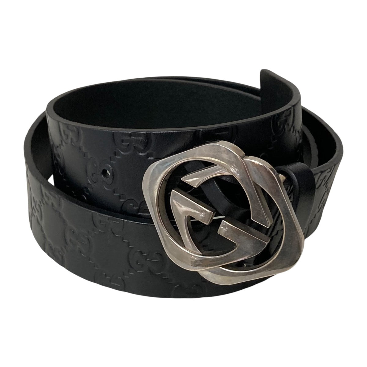 GUCCI GG総ロゴベルト182320-497717 古着・中古-1枚目のアイテム画像