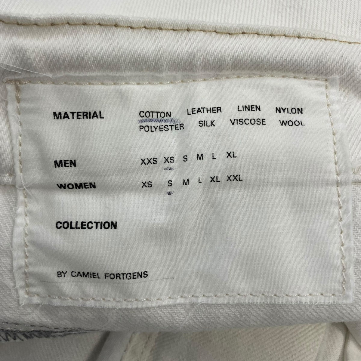 CAMIEL FORTGENS 25SSBIG SHORTSハーフパンツCF.19.06.04.01 古着・中古-6枚目のアイテム画像