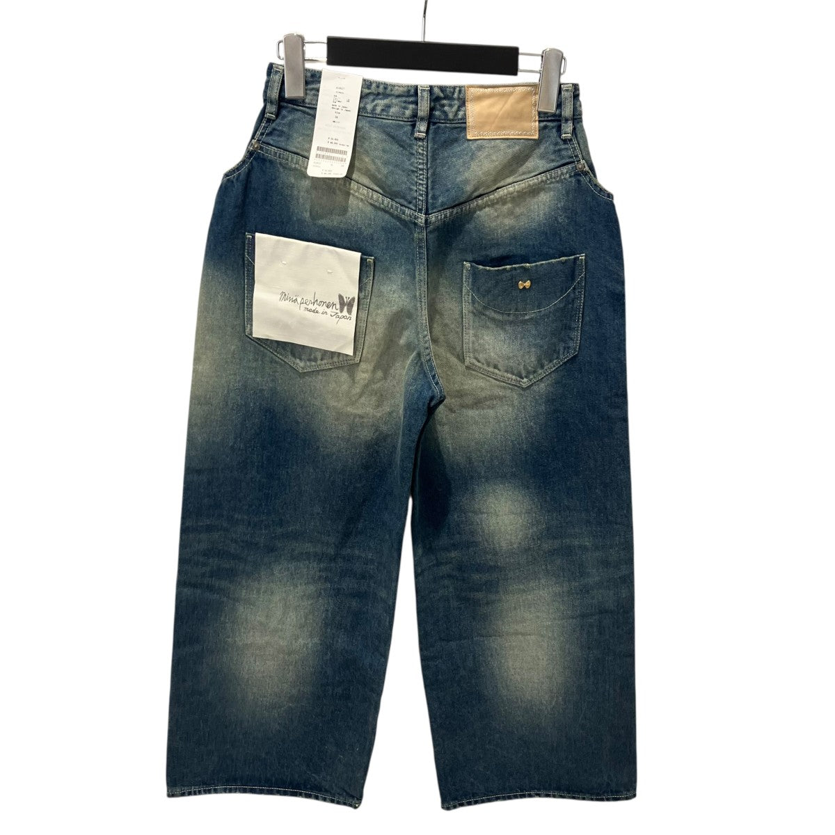 mina perhonen ビッグポケットワイドデニムデニムパンツdn4627 古着・中古-2枚目のアイテム画像