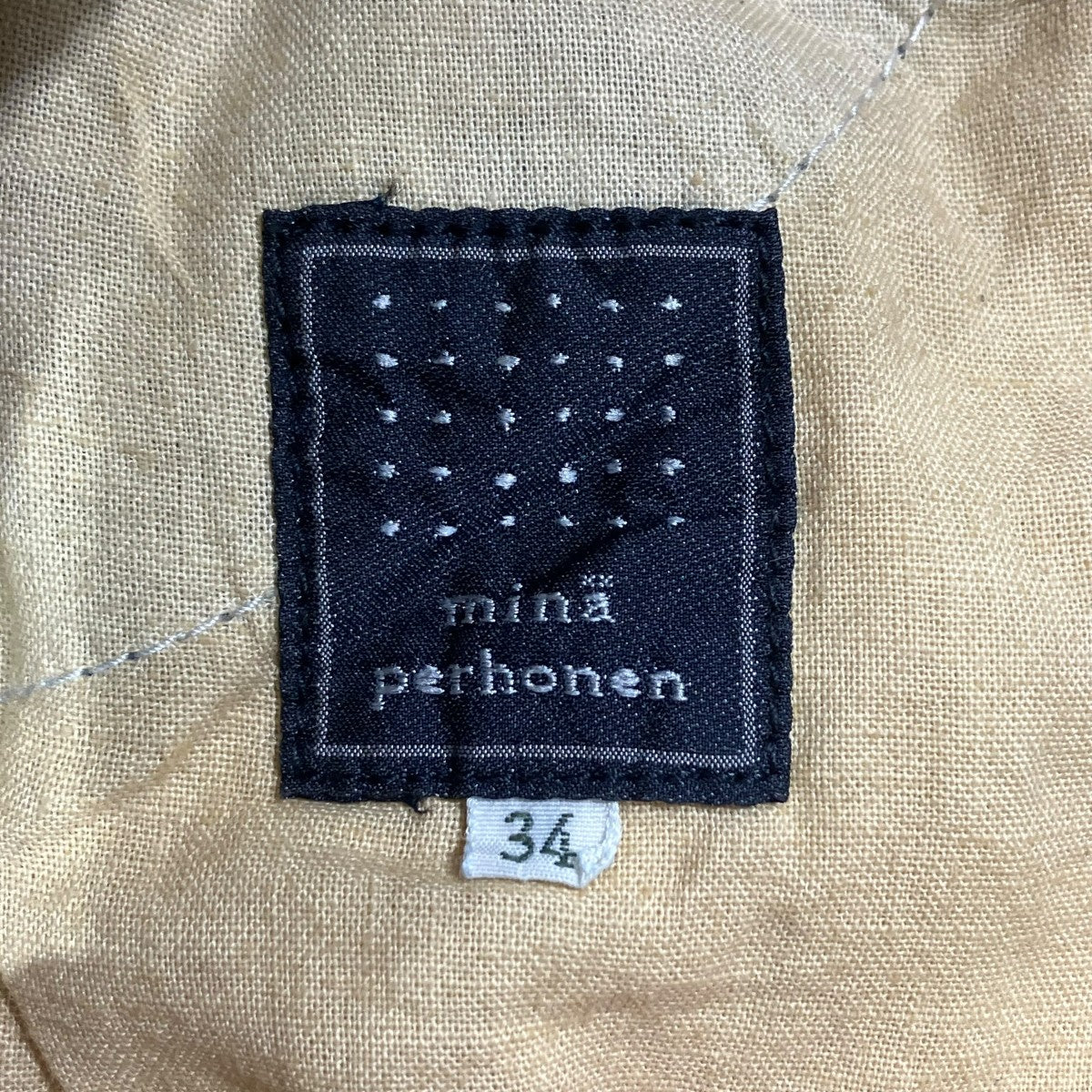 mina perhonen ビッグポケットワイドデニムデニムパンツdn4627 古着・中古-6枚目のアイテム画像