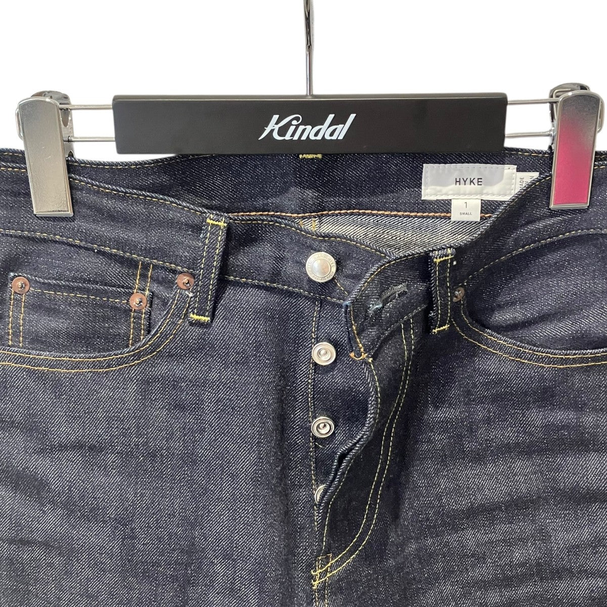 HYKE DENIM WIDE LEG JEANSデニムパンツ 古着・中古-3枚目のアイテム画像