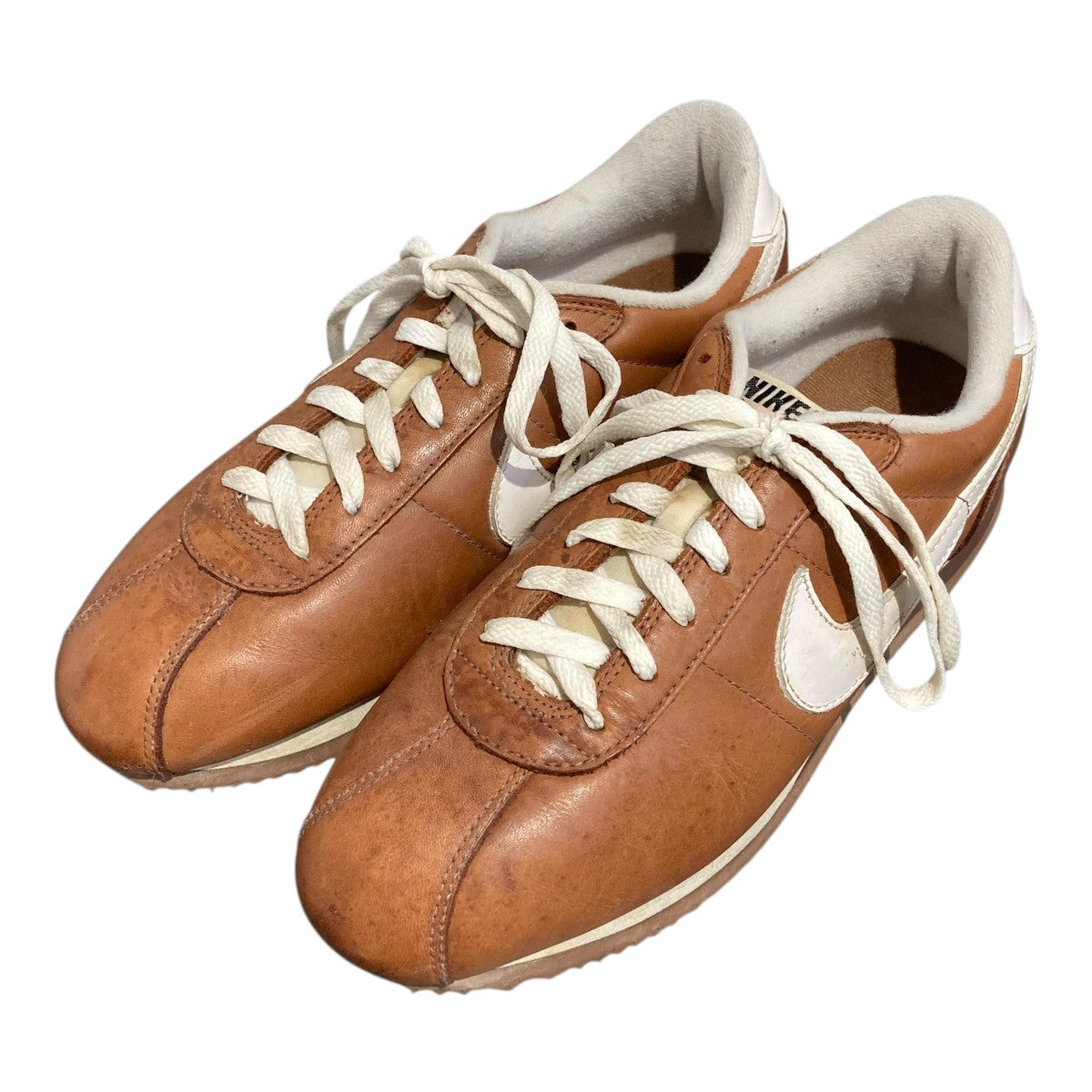 NIKE 90s LEATHER VINTAGE CORTEZコルテッツ ローカットスニーカー960709 古着・中古-1枚目のアイテム画像