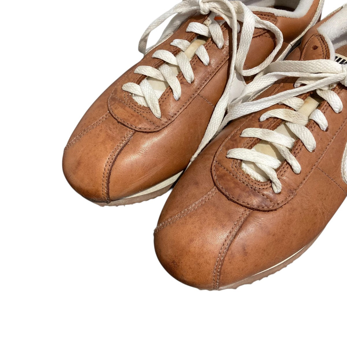 NIKE 90s LEATHER VINTAGE CORTEZコルテッツ ローカットスニーカー960709 古着・中古-4枚目のアイテム画像