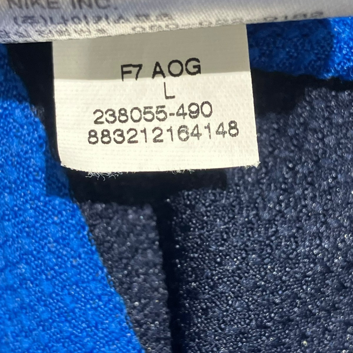 NIKE インテル 07 08 100周年 ユニフォーム ホーム半袖 - SWSTシャツ238055-490 古着・中古-7枚目のアイテム画像