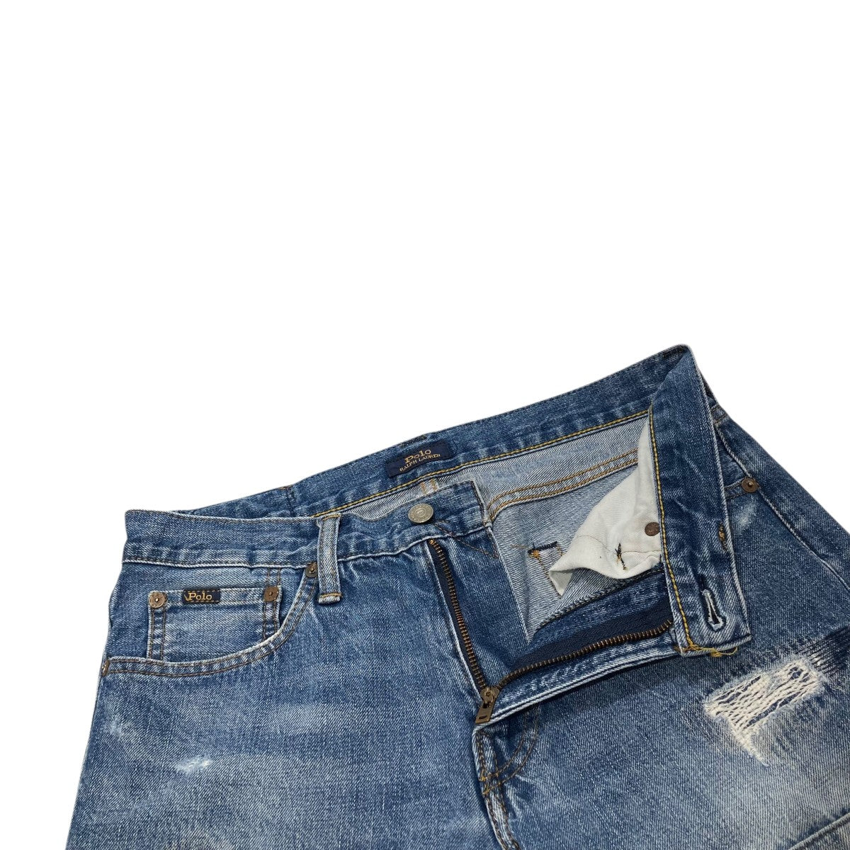 THE SULLIVAN SLIM リペア加工デニムパンツ