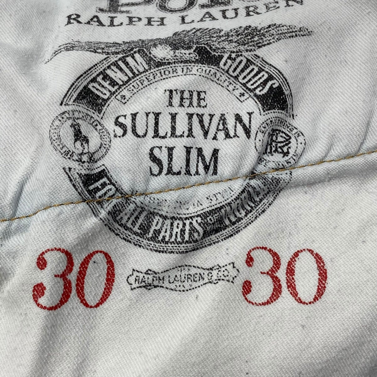 THE SULLIVAN SLIM リペア加工デニムパンツ