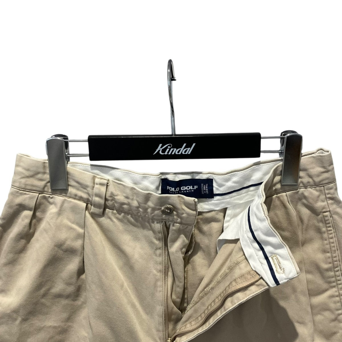 POLO GOLF タックショーツ ワッペンショートパンツ 古着・中古-3枚目のアイテム画像