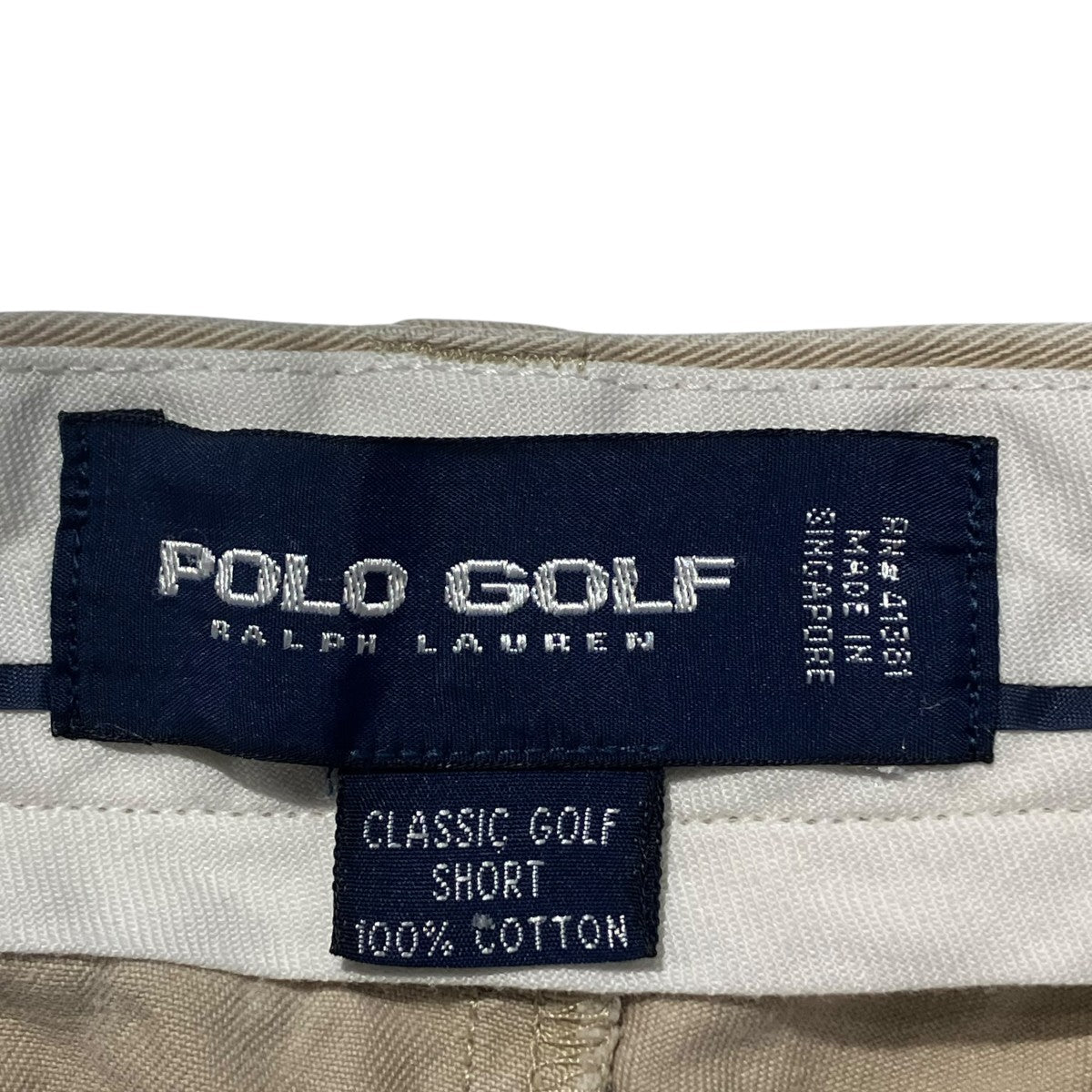 POLO GOLF タックショーツ ワッペンショートパンツ 古着・中古-7枚目のアイテム画像