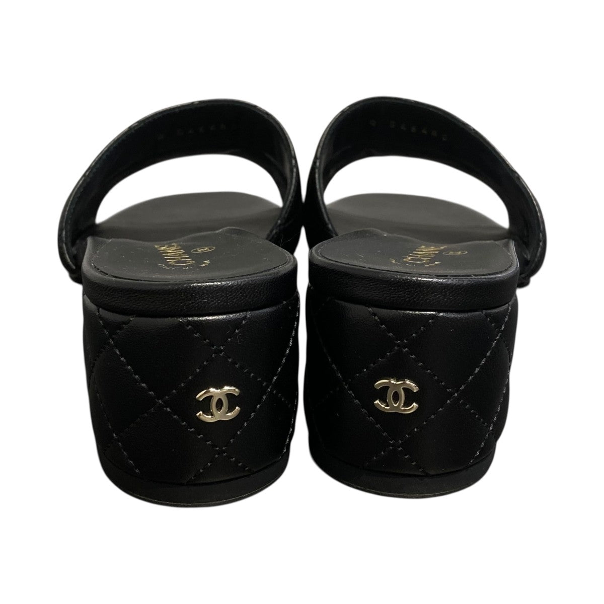 CHANEL マトラッセ ミュールサンダル 古着・中古-5枚目のアイテム画像