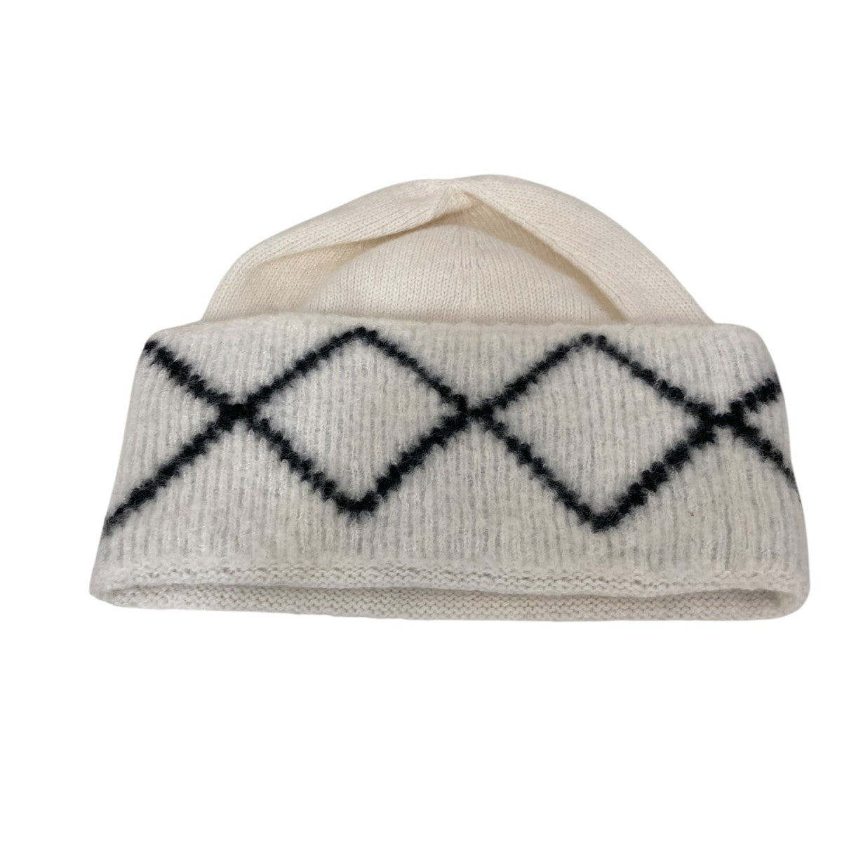 ARGYLE LOGO EMBROIDERED BEANIEニットキャップAAA327
