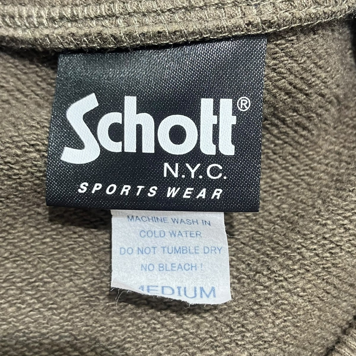 Schott スウェットカーディガン3113147 古着・中古-5枚目のアイテム画像