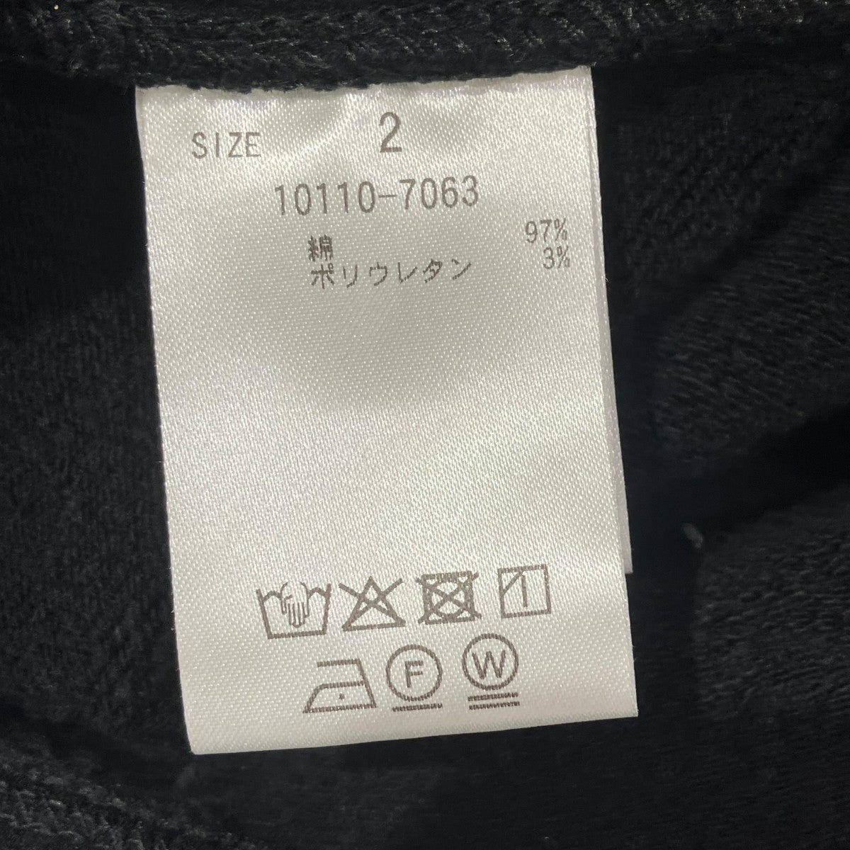 CLANE 26SSSLIM SHORT SWEAT PANTSショートパンツ10110-7063 古着・中古-6枚目のアイテム画像