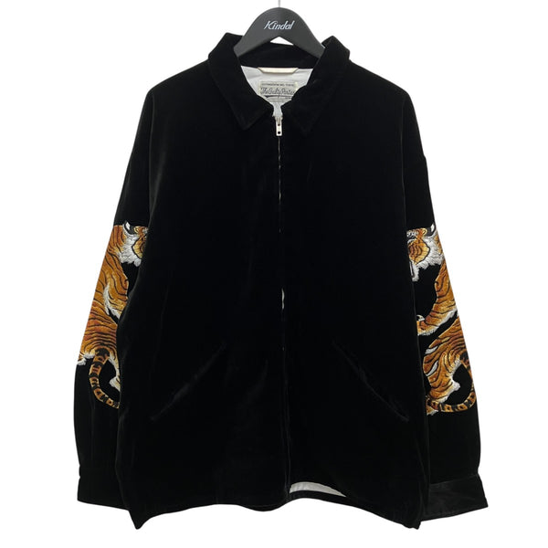 WACKO MARIA×TIM LEHI 23AWVELVET VIETNAM JACKETジップジャケット