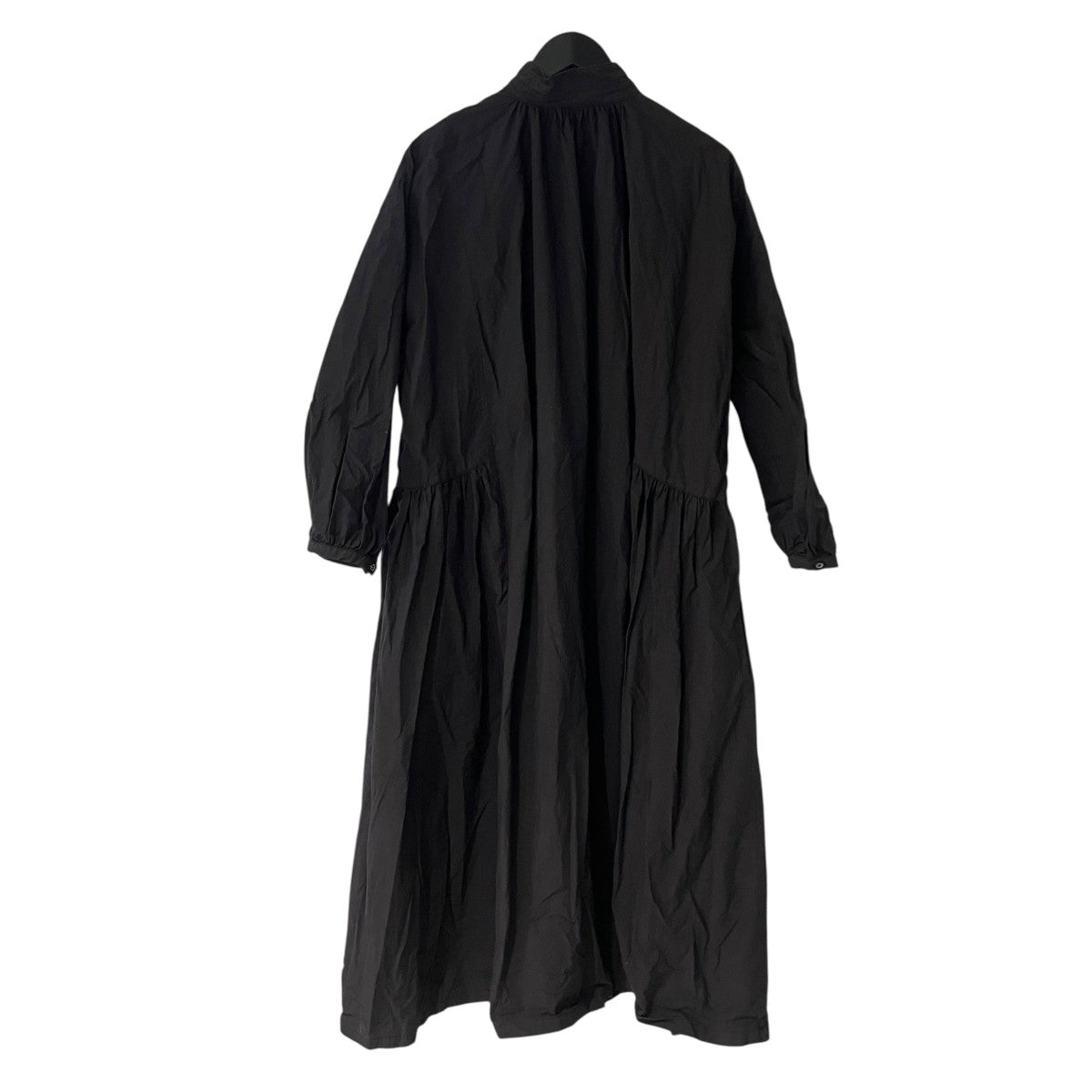 nest Robe 24SSコンパクトカラーギャザーワンピースシャツワンピース01241-1503 古着・中古-2枚目のアイテム画像