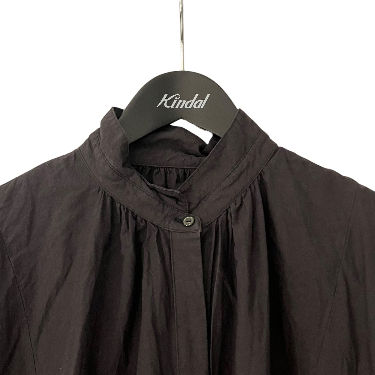 nest Robe 24SSコンパクトカラーギャザーワンピースシャツワンピース01241-1503 古着・中古-3枚目のアイテム画像