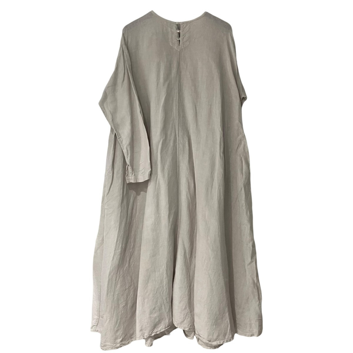 nest Robe リネン近江晒しタックフレア2wayワンピースワンピース01211-1103 古着・中古-2枚目のアイテム画像