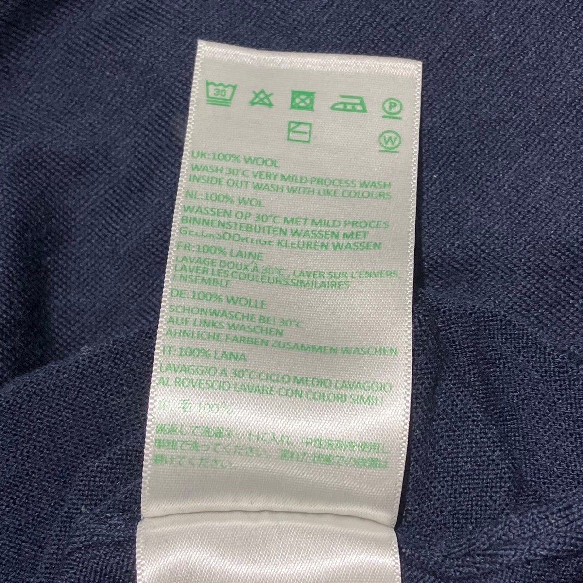 JOHN SMEDLEY kilday pullover mtn薄手ニット 古着・中古-6枚目のアイテム画像