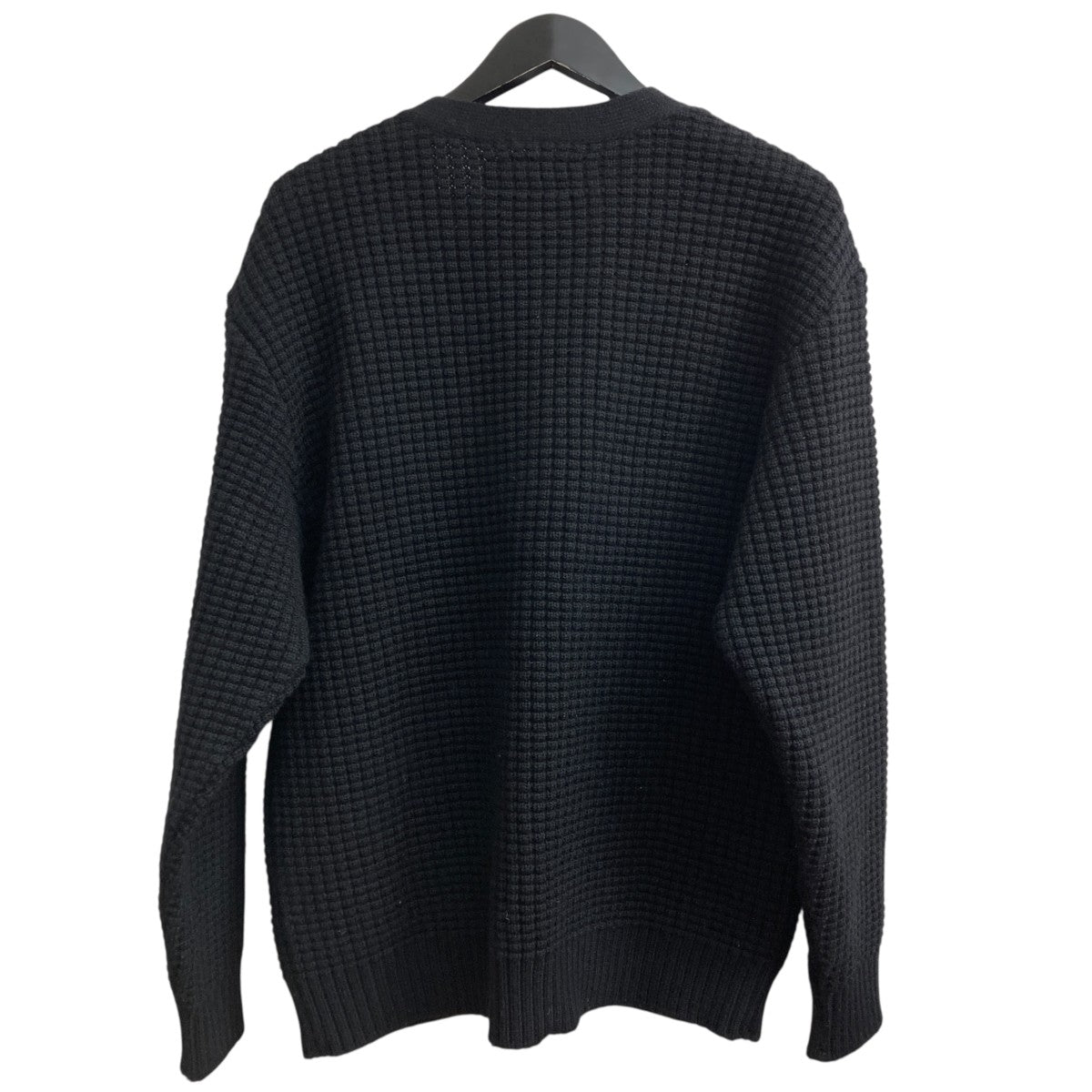 WAFFLE KNIT CARDIGANニットカーディガン