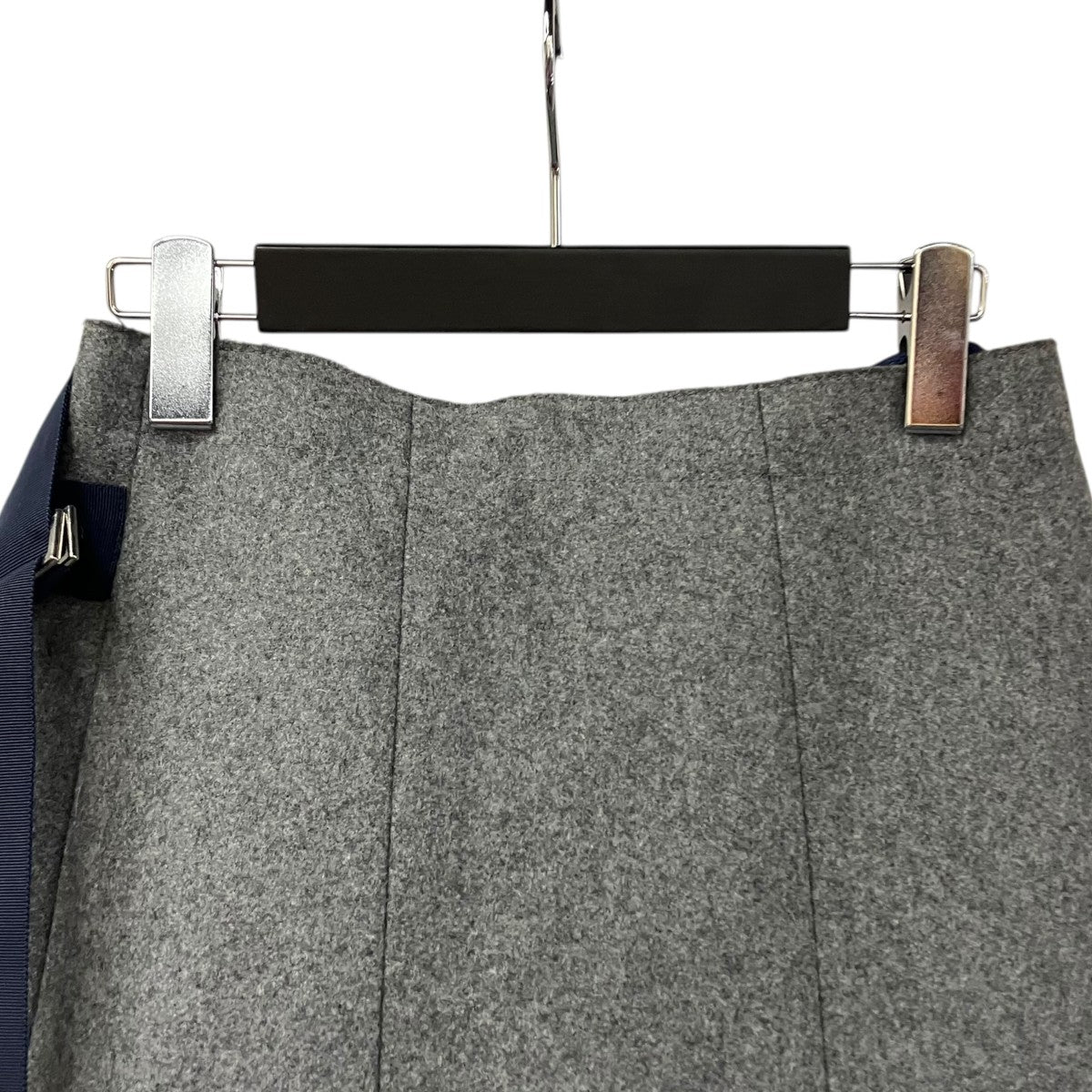 sacai(サカイ) プリーツ切替ラップスカートロングスカート14-02077 14