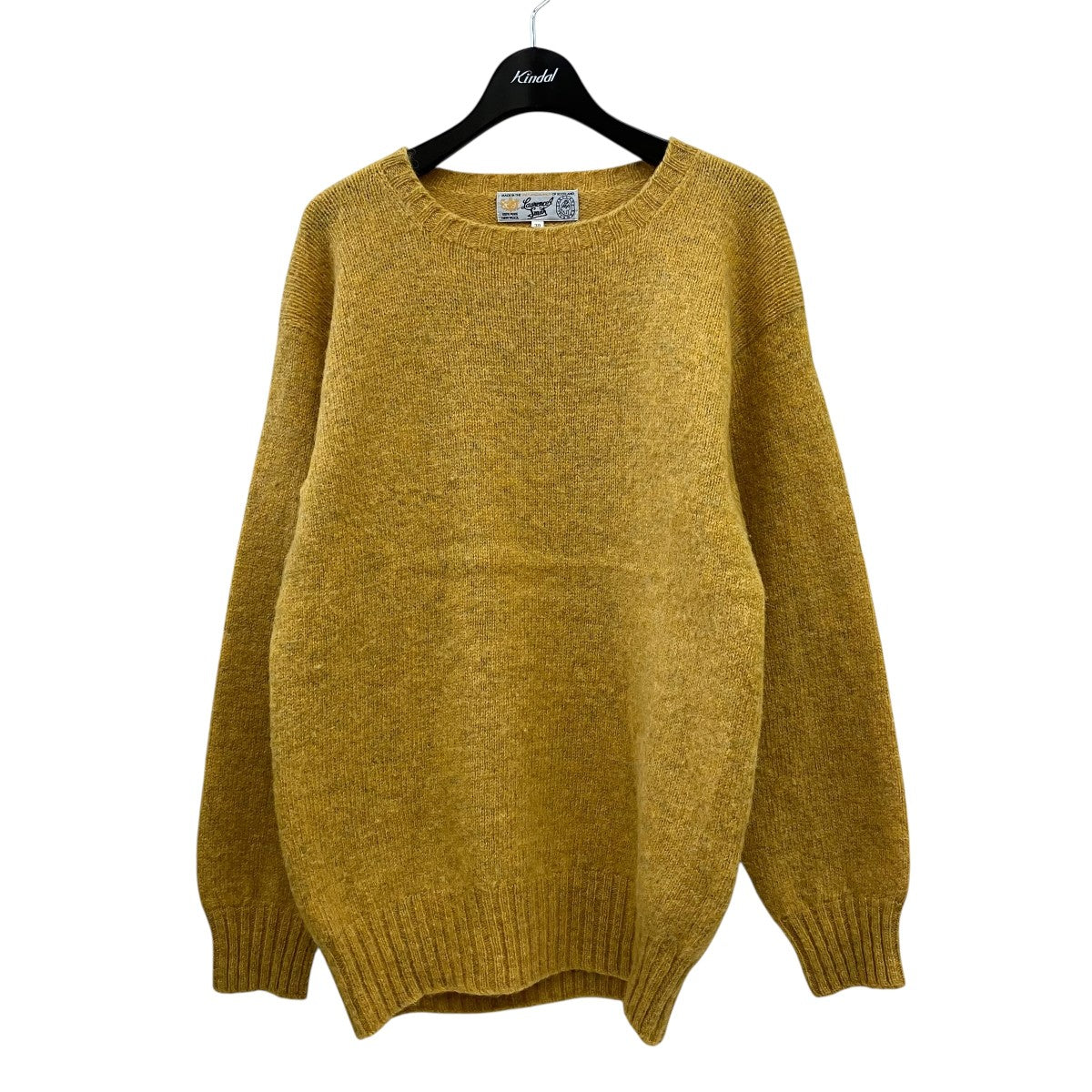 shetland sweater長袖ニット