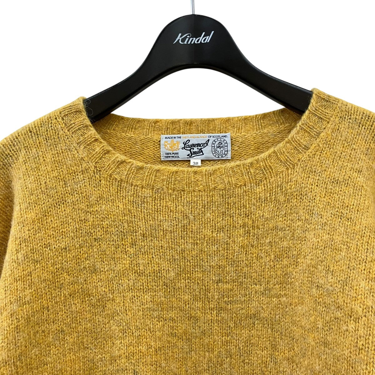 shetland sweater長袖ニット