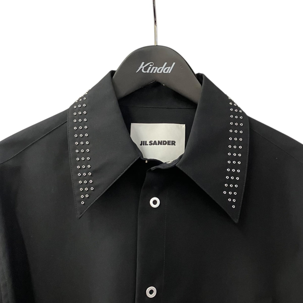 JIL SANDER 25AWWool Canvas ShirtシャツJ22DL0318 古着・中古-3枚目のアイテム画像