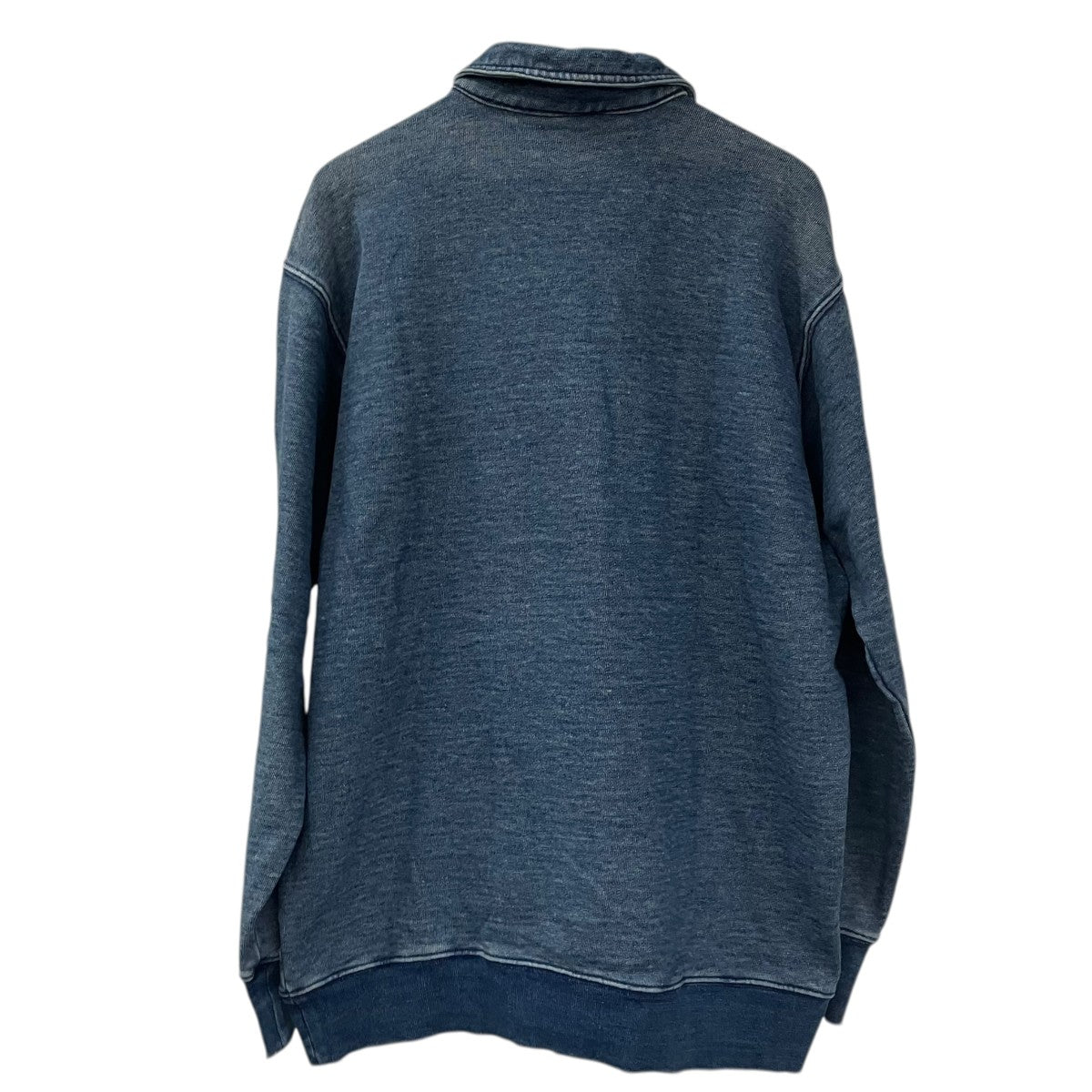 KAPITAL VINTAGE加工 ペイントスウェットデニムシャツ 古着・中古-2枚目のアイテム画像