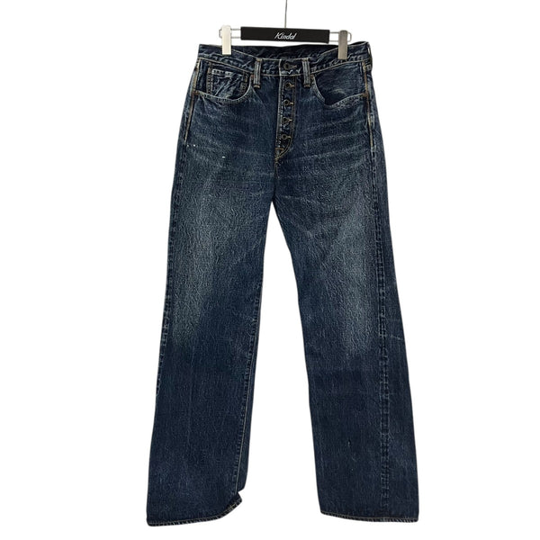 KAPITAL(キャピタル) セルビッチ赤耳 VINTAGE加工デニムデニムパンツ