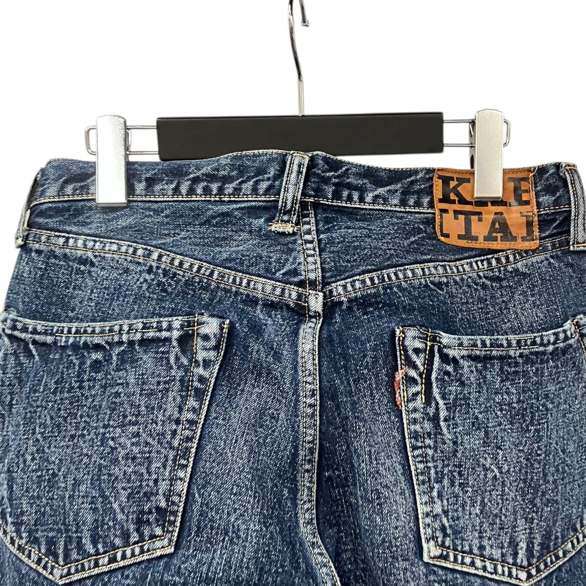 KAPITAL(キャピタル) セルビッチ赤耳 VINTAGE加工デニムデニムパンツ