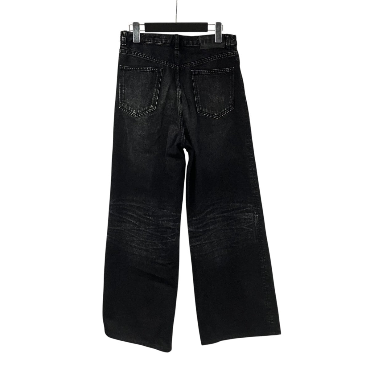 JOHN LAWRENCE SULLIVAN WASHED DENIM WIDE PAデニムパンツ2A005-0324-35 古着・中古-2枚目のアイテム画像