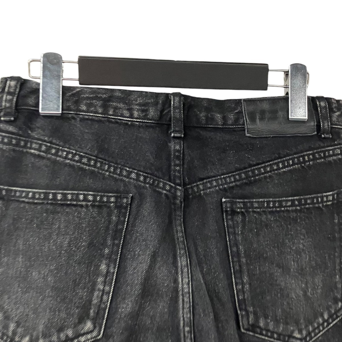 JOHN LAWRENCE SULLIVAN WASHED DENIM WIDE PAデニムパンツ2A005-0324-35 古着・中古-5枚目のアイテム画像