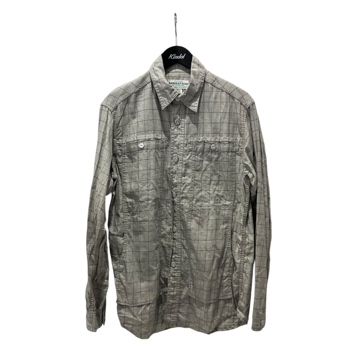 SASSAFRAS 長袖シャツ 古着・中古-1枚目のアイテム画像