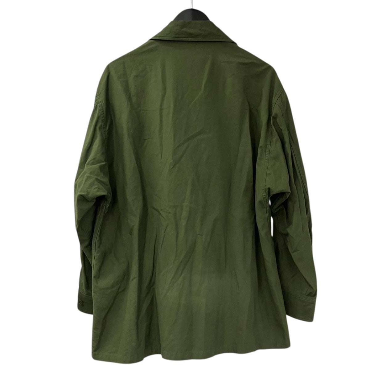 blurhms ROOTSTOCK Cotton Linen Combat Tropical JacketジャケットbROOTS22S2 古着・中古-2枚目のアイテム画像