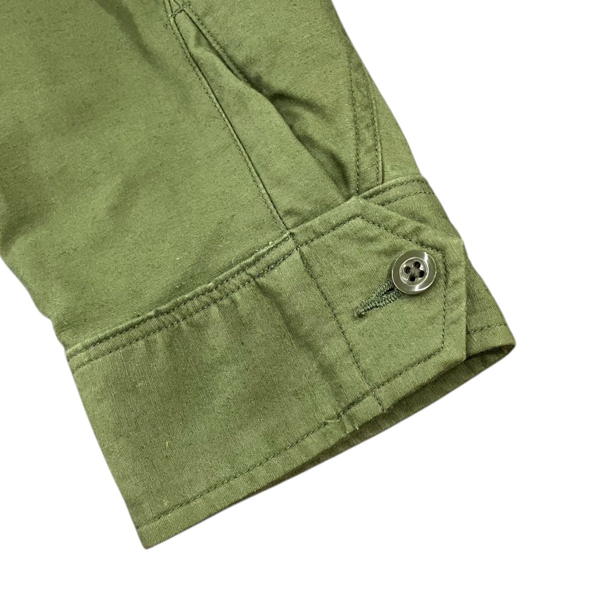blurhms ROOTSTOCK Cotton Linen Combat Tropical JacketジャケットbROOTS22S2 古着・中古-4枚目のアイテム画像