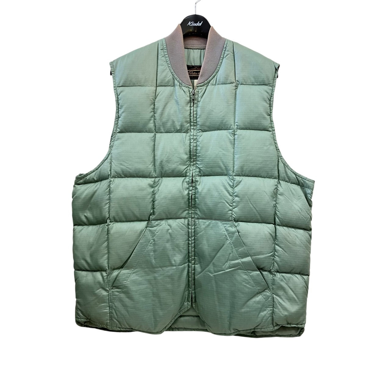 Eddie Bauer 80s 黒タグ前期ダウンベスト 古着・中古-1枚目のアイテム画像