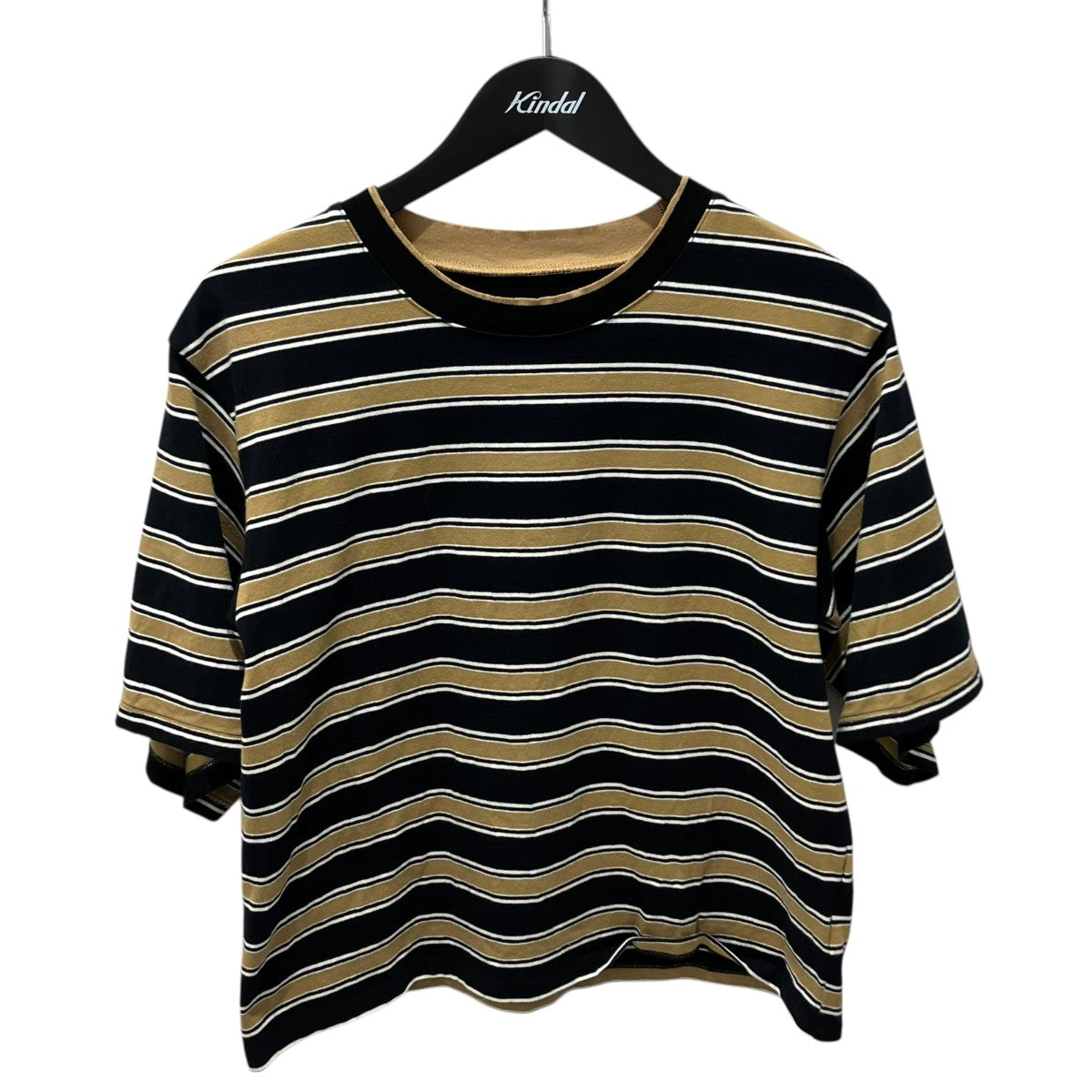 LE CIEL BLEU 25AWRelaxed Fit Striped T-ShirtボーダーTシャツ27A62308 古着・中古-1枚目のアイテム画像