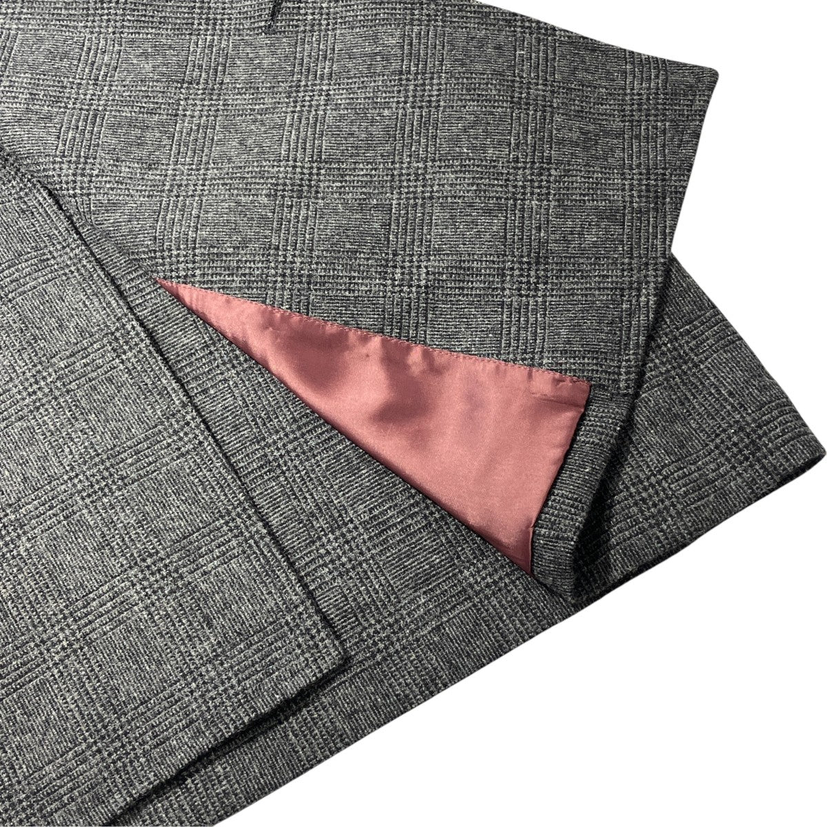 RIVINGTON JACKETグレンチェックダブルジャケットFY243TJB03