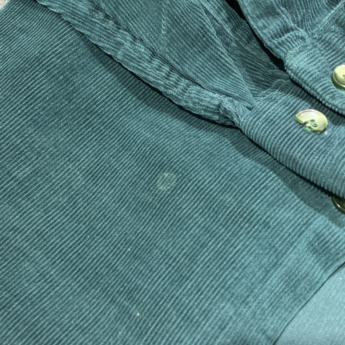 1950s TOPCRAFT DORDURY OPEN COLLAR BOX SHIRTコーデュロイシャツ