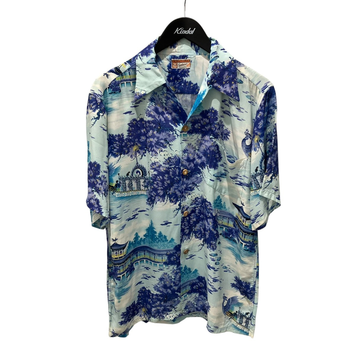 VINTAGE 50s POLYNESIAN SPORTWEAR製 アロハシャツアロハシャツ 古着・中古-1枚目のアイテム画像