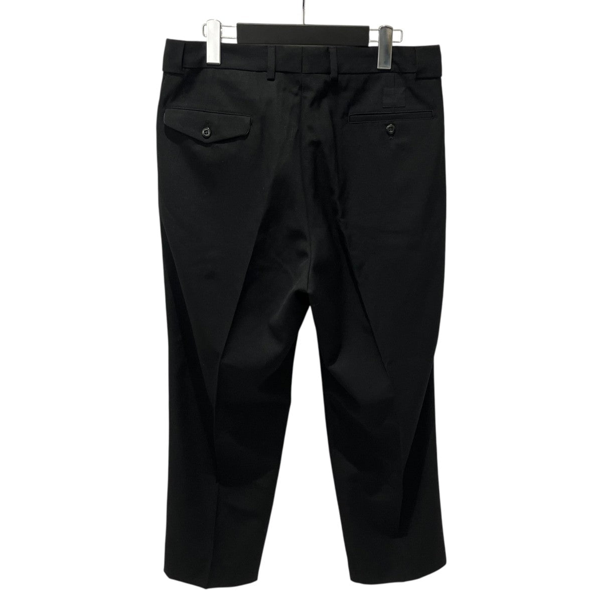 anytee classics Officer Pants Black Gabardineスラックス352-16201-202412 古着・中古-2枚目のアイテム画像