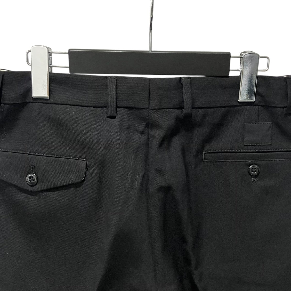 anytee classics Officer Pants Black Gabardineスラックス352-16201-202412 古着・中古-5枚目のアイテム画像
