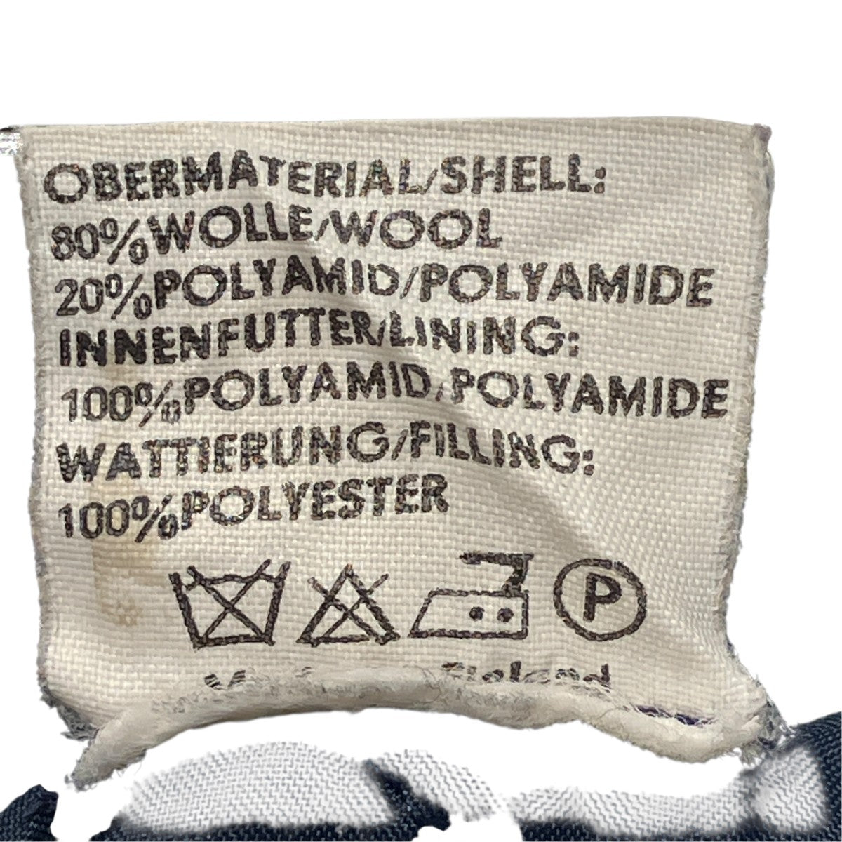 90sトレフォイルロゴ刺繍ウールブルゾンブルゾン