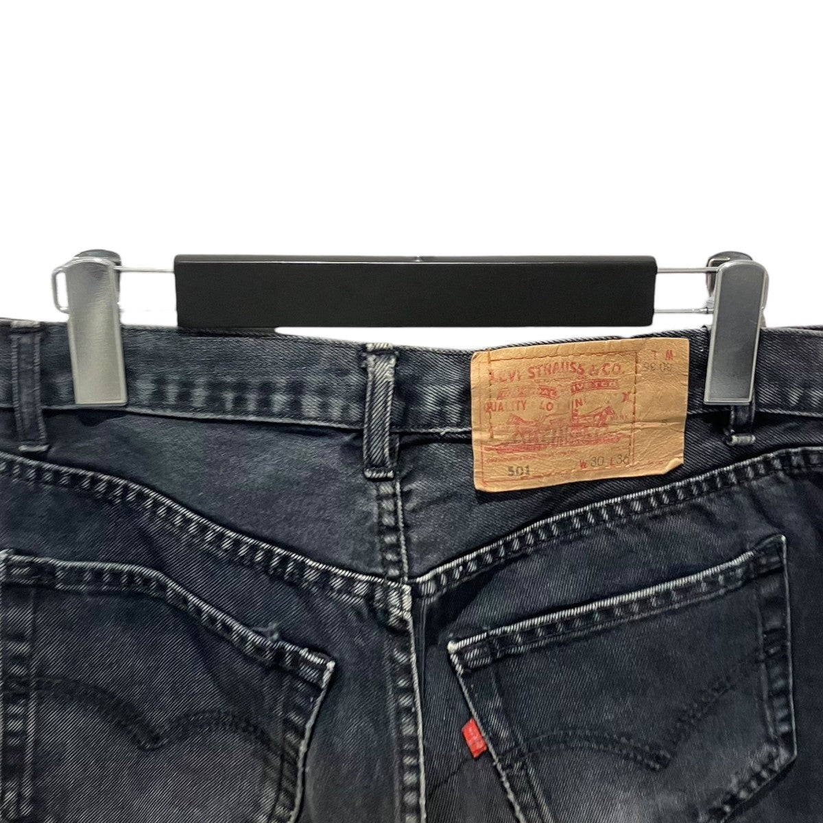 LEVI’S 後染め USA製 ボタン裏524デニムパンツ501 古着・中古-5枚目のアイテム画像