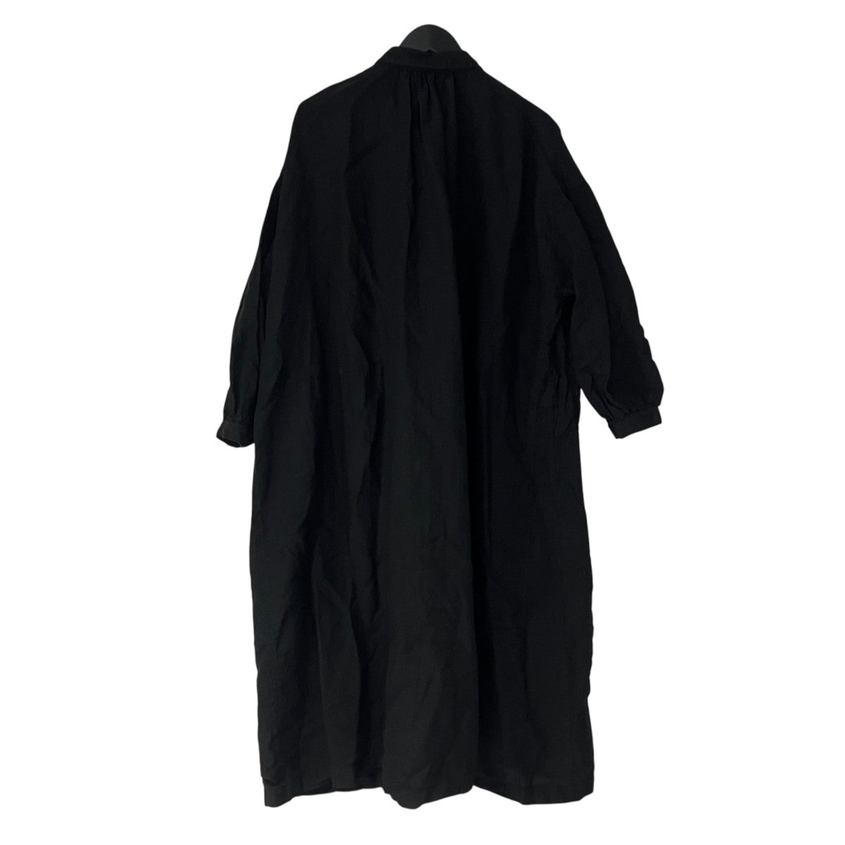 nest Robe リトアニアリネン スモックワンピースシャツワンピース01214-1167 古着・中古-2枚目のアイテム画像