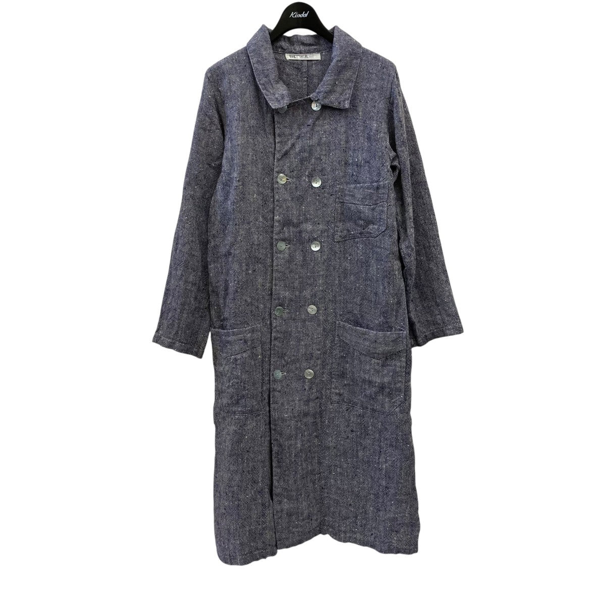 LINEN DOUBLE COATリネンコート