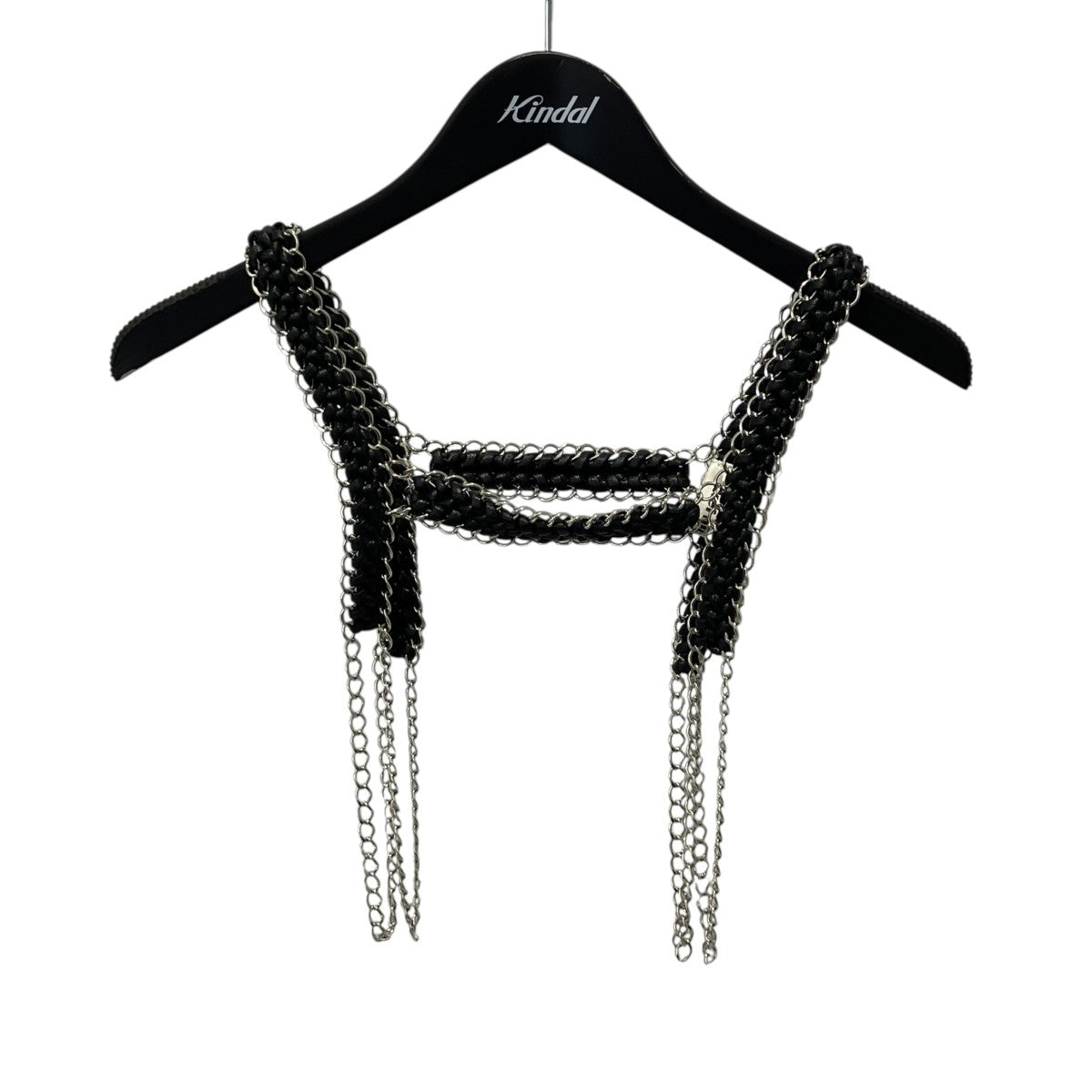 noir kei ninomiya 合皮コードチェーンハーネスハーネスベスト3H-V010 古着・中古-1枚目のアイテム画像