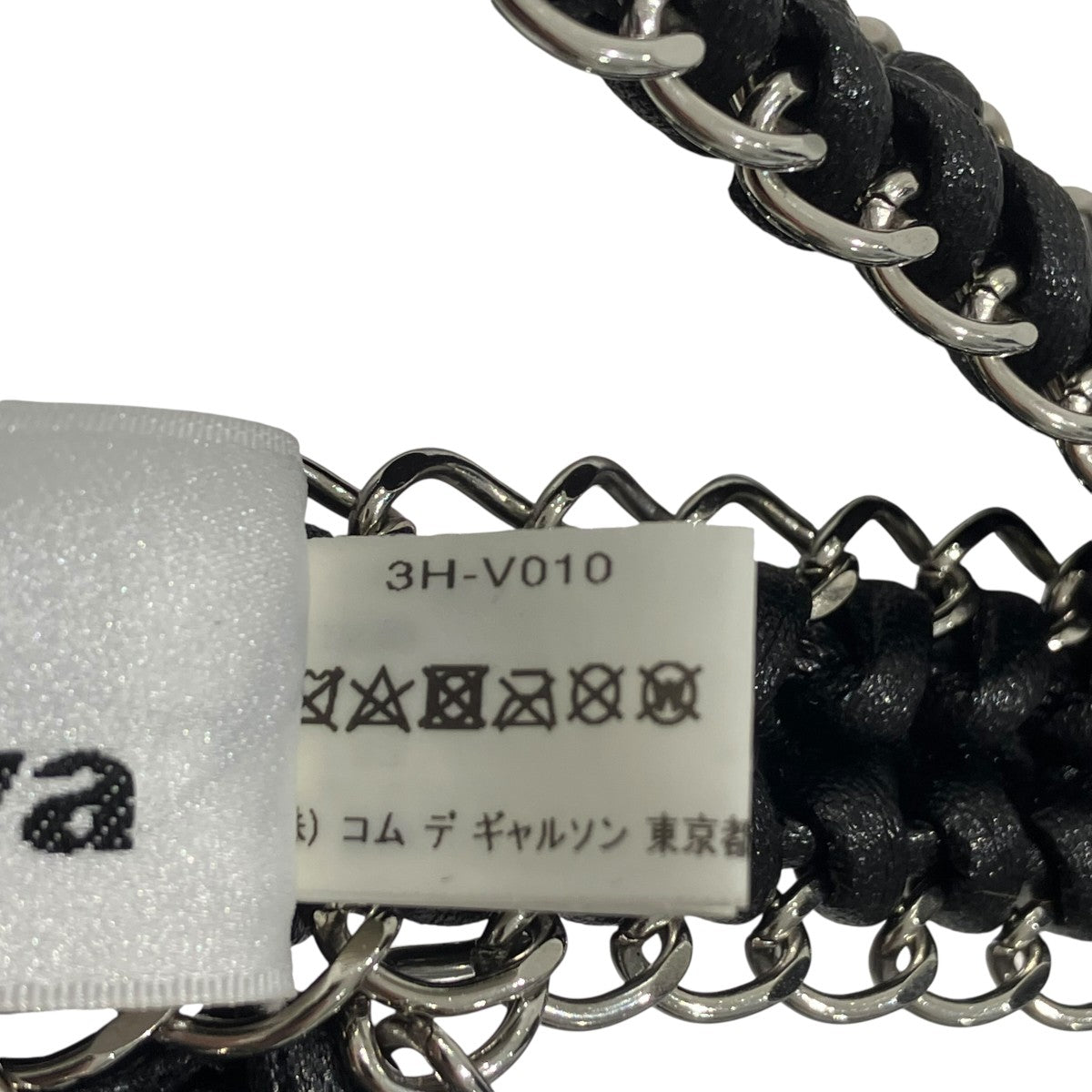 noir kei ninomiya 合皮コードチェーンハーネスハーネスベスト3H-V010 古着・中古-5枚目のアイテム画像